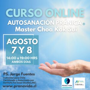 CURSO Autosanación Pranica – 7 y 8 DE AGOSTO 2021