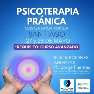 CURSO PSICOTERAPIA DE PRANIC HEALING (SANACIÓN PRÁNICA) - 27 y 28 de Mayo 2023