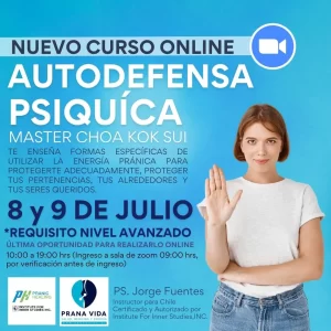 CURSO DE AUTODEFENSA PSÍQUICA - 8 y 9 de Julio 2023 - Recurrente - VIA ZOOM