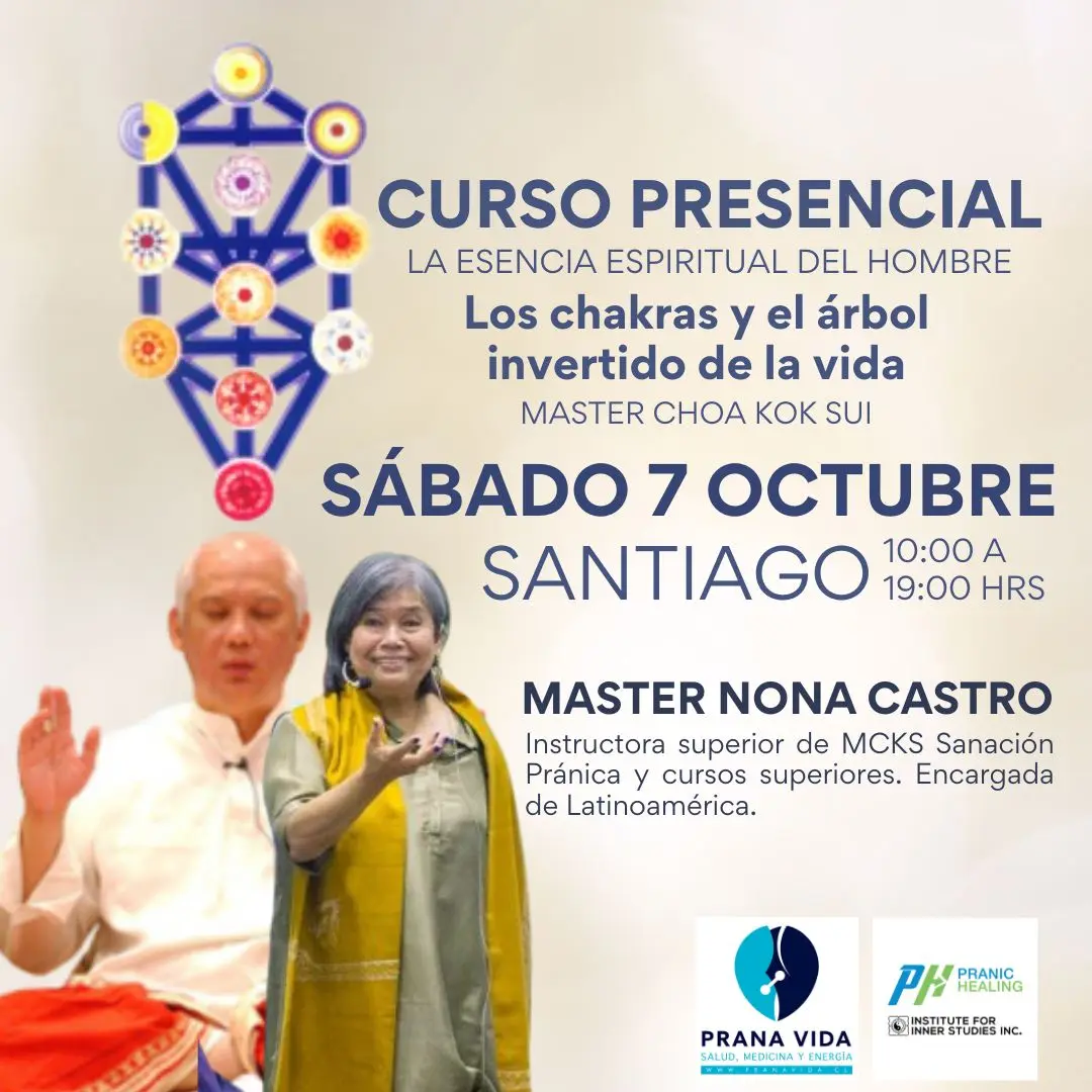 Curso Presencial LA ESENCIA ESPIRITUAL DEL HOMBRE - Sábado 7 de Octubre 2023 - Santiago