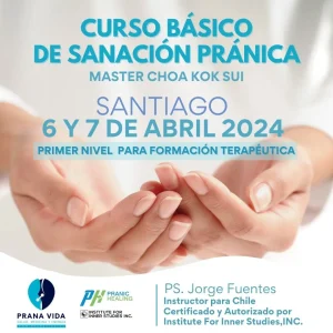 CURSO BÁSICO DE PRANIC HEALING (SANACIÓN PRÁNICA) – 6 y 7 Abril 2024