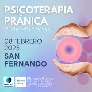 CURSO PSICOTERAPIA DE PRANIC HEALING (SANACIÓN PRÁNICA) - 8 Febrero 2025 - SAN FERNANDO