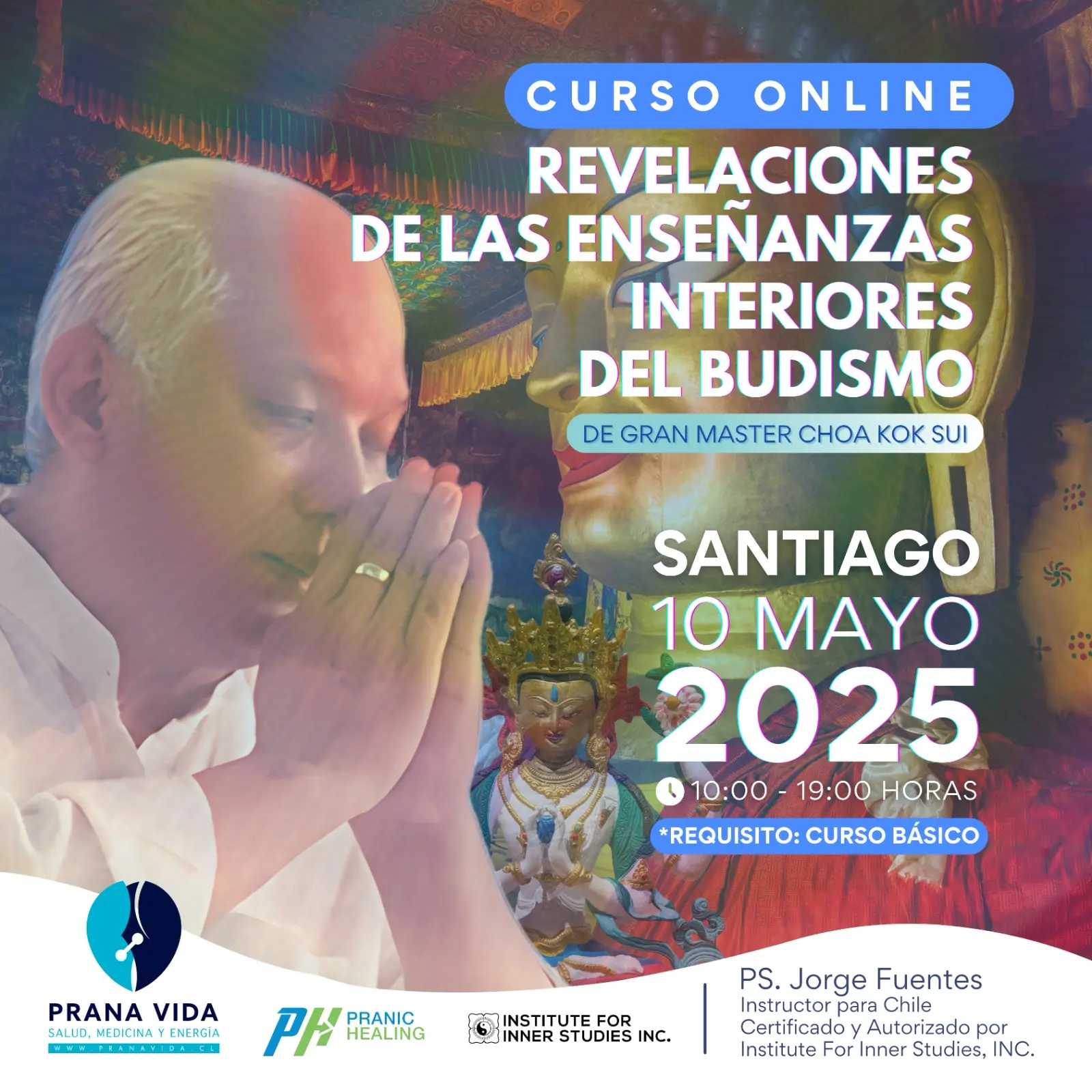 Curso Revelación de las enseñanzas de Budismo - 10 de mayo 2025