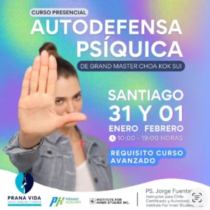 CURSO DE AUTODEFENSA PSÍQUICA - ENERO 2026 - SANTIAGO