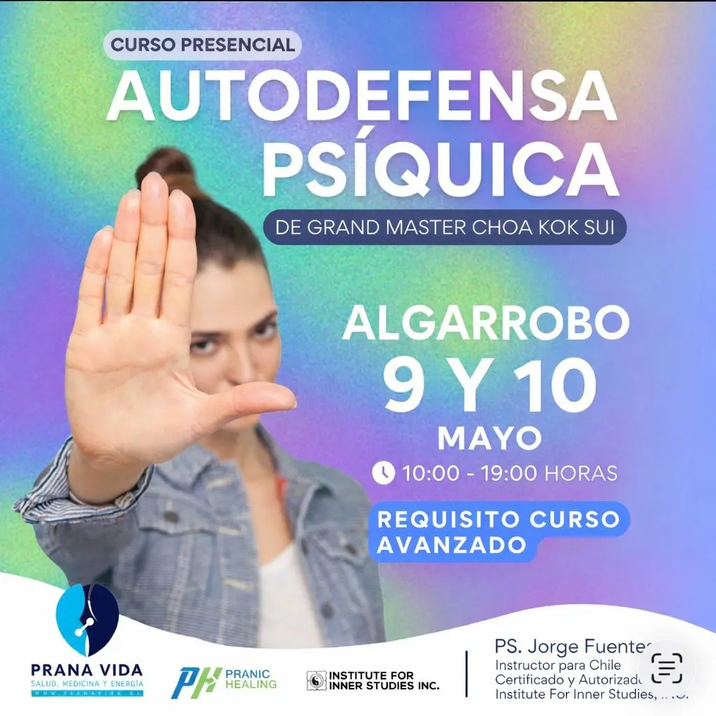 CURSO DE AUTODEFENSA PSÍQUICA - MAYO 2026 - ALGARROBO - RECURRENTE