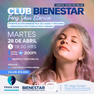 Club Bienestar TV® Purificación de casas y oficinas y Feng Shui etérico - Abril 2026
