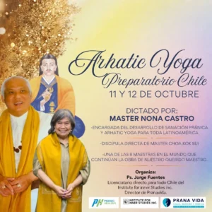 Arhatic Yoga Preparatorio 11 y 12 Octubre 2026 Santiago