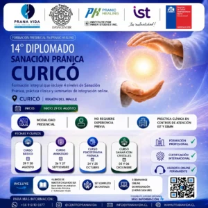 14ª Versión Diplomado en Sanación Pránica 2026 - Curicó (Región del Maule)