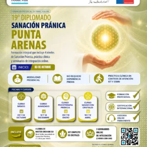 19ª Versión Diplomado en Sanación Pránica 2026 - Punta Arenas