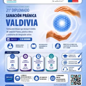 21ª Versión Diplomado en Sanación Pránica 2026 - Valdivia