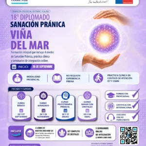 18ª Versión Diplomado en Sanación Pránica 2026 - Viña del mar